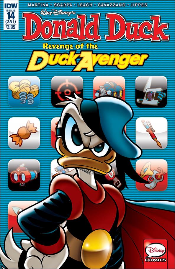 Donald Duck issue 14 Andrea Freccero Cover