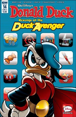 Donald Duck issue 14 Andrea Freccero Cover