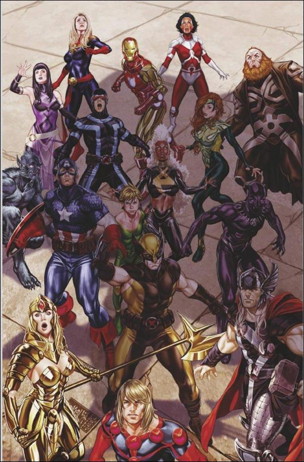 A.X.E.: Judgment Day issue 5-G Mark Brooks Virgin 1:100 Cover