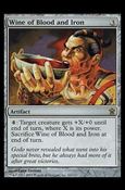 Magic the Gathering: Saviors of Kamigawa (Base Set) card 161 Wine of Blood and Iron