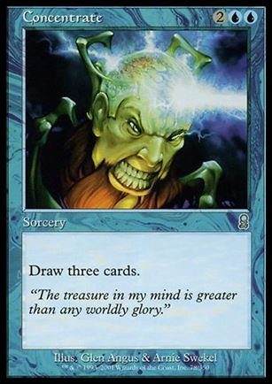 Magic the Gathering: Odyssey (Base Set) card 78 Concentrate