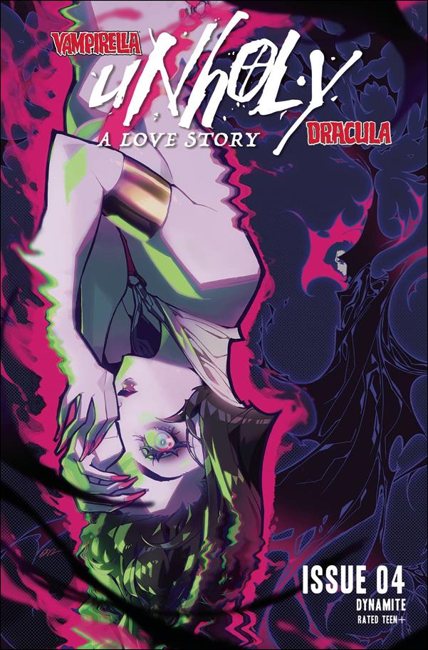 Vampirella/Dracula: Unholy issue 4-B Rose Besch Cover