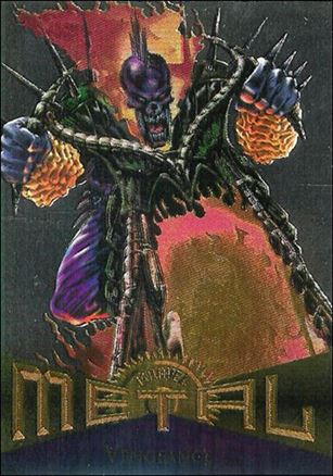 Marvel Metal (Parallel Flasher Set) card 62 Vengeance