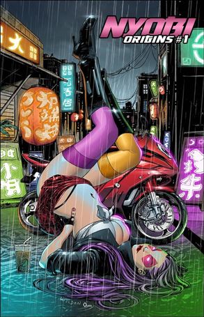 Nyobi Origins issue 1-C Matthew Weldon 1:20 Cover