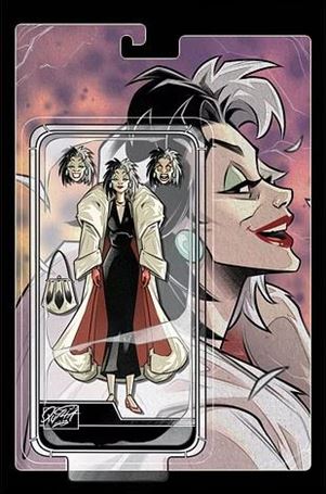 Disney Villains: Cruella De Vil issue 1-F Miriana Puglia 1:10 Virgin Cover