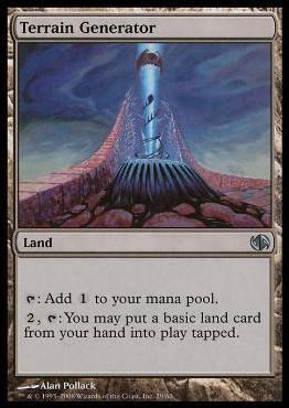 Magic the Gathering: Duel Decks: Jace vs. Chandra (Base Set) card 29 Terrain Generator