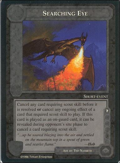 Middle-Earth: The Dragons (Base Set) card 134 Searching Eye