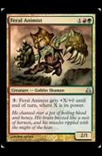 Magic the Gathering: Guildpact (Base Set) card 112 Feral Animist