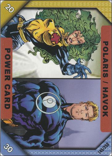 Marvel ReCharge: Inaugural Edition (Base Set) card 145 Polaris / Havok Power Card
