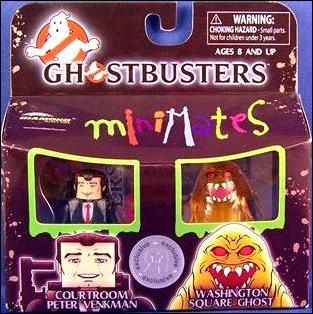 Ghostbusters Minimates figure 5 Courtroom P. Venkman & Washington Sq. Ghost (TRU)