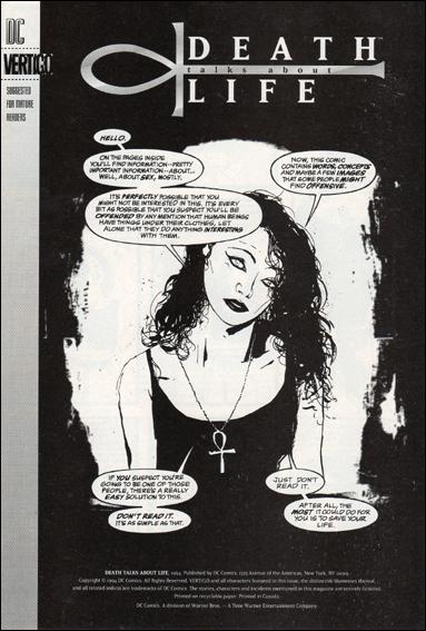 Death Talks About Life issue 1