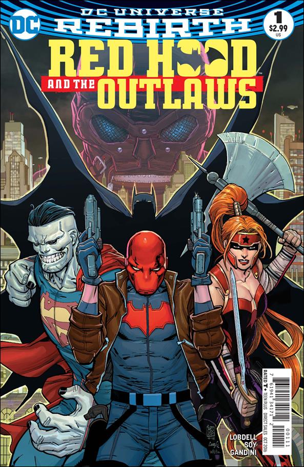 Red Hood and the Outlaws (2016) issue 1 Giuseppe Camuncoli Cover