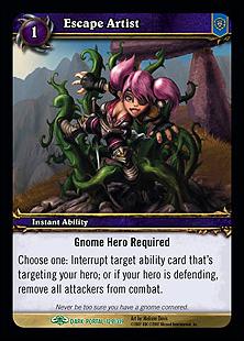 World of Warcraft: Through the Dark Portal (Base Set) card 129 Escape Artist