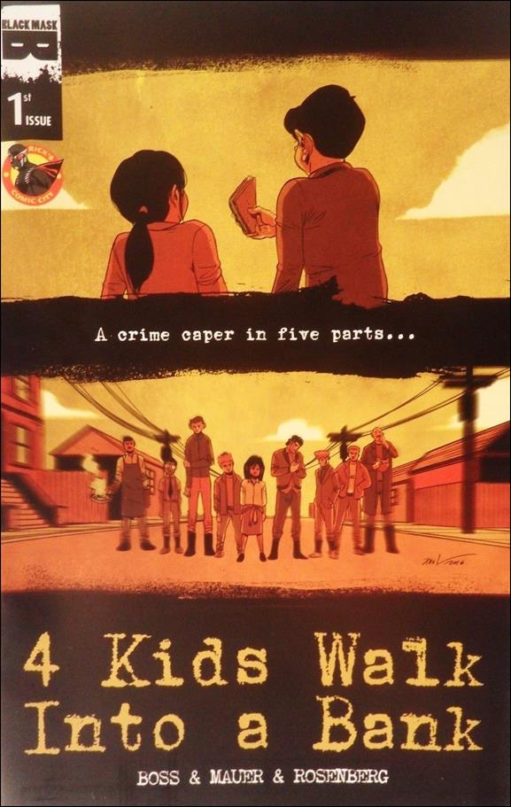 4 Kids Walk into a Bank issue 1-S Amancay Nahuelpan Rick's Comic City Cover 1/250