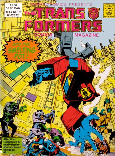 Transformers Comics Magazine issue 9