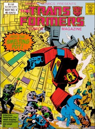 Transformers Comics Magazine issue 9