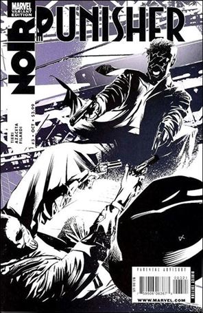 Punisher Noir issue 3-B Dennis Calero Cover