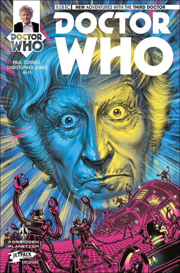 Doctor Who: The Third Doctor issue 1-F Boo Cook Forbidden Planet / Jetpack Comics Cover