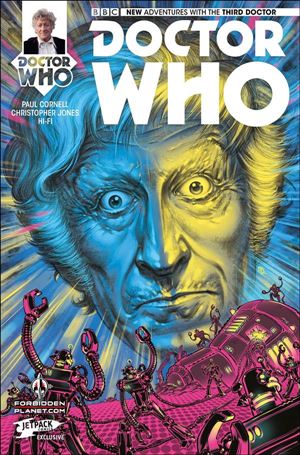 Doctor Who: The Third Doctor issue 1-F Boo Cook Forbidden Planet / Jetpack Comics Cover