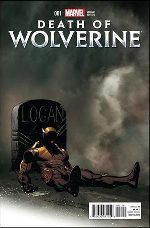 Death of Wolverine issue 1-J Ed McGuinness Mortal Mail-in Exchange Cover