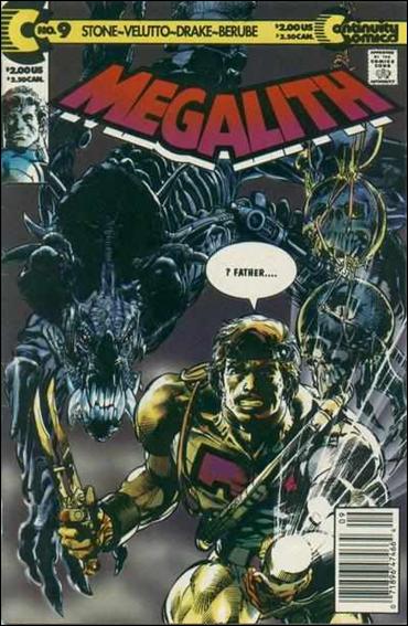Megalith (1990) issue 9 Newsstand Edition