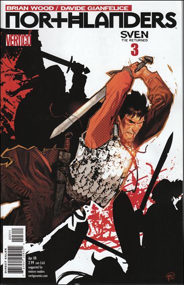 Northlanders issue 3 Massimo Carnevale Cover