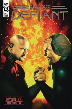 Star Trek: Defiant issue 6-B Angel Unzueta Cover