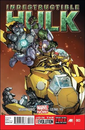 Indestructible Hulk issue 3 Leinil Francis Yu Cover