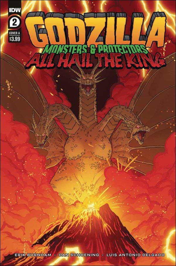 Godzilla: Monsters & Protectors - All Hail the King issue 2 Dan Schoening Cover