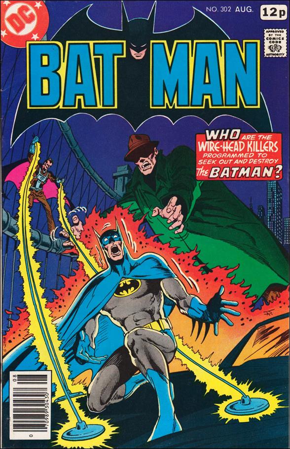 Batman (1940) issue 302-B UK Price Cover