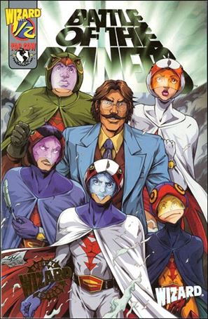 Battle of the Planets (2002) issue 1/2-B Wizard Edition Wizard Gold Stamp Cover 1/5000