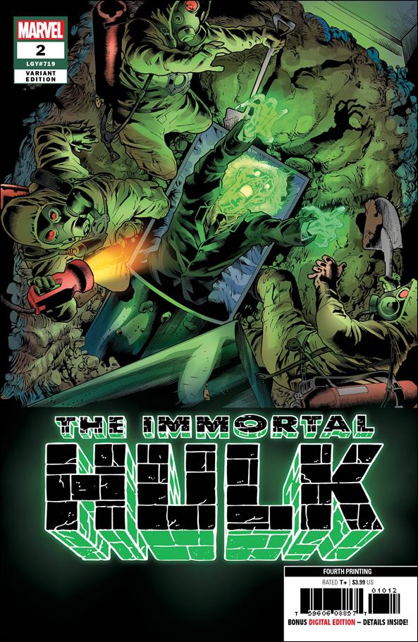 Immortal Hulk issue 2-E Joe Bennett Cover (4th Printing)