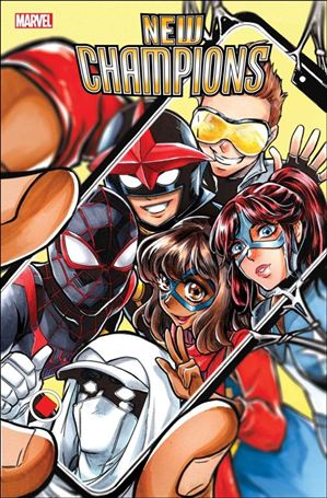 New Champions issue 3-E Saowee Cover