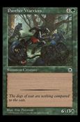 Magic the Gathering: Portal (Base Set) card 180 Panther Warriors