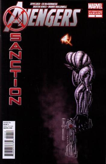 Avengers: X-Sanction issue 2-D 2nd Printing