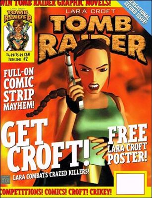 Tomb Raider: The Official Magazine issue 2 CGI Cover
