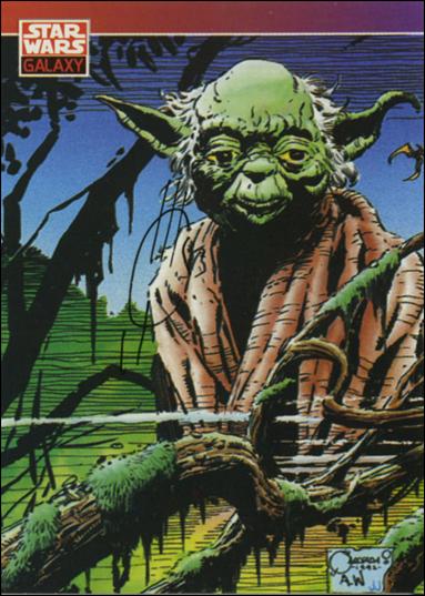 Star Wars Galaxy: Series 1 (Autograph Subset) card 120 Joe Quesada