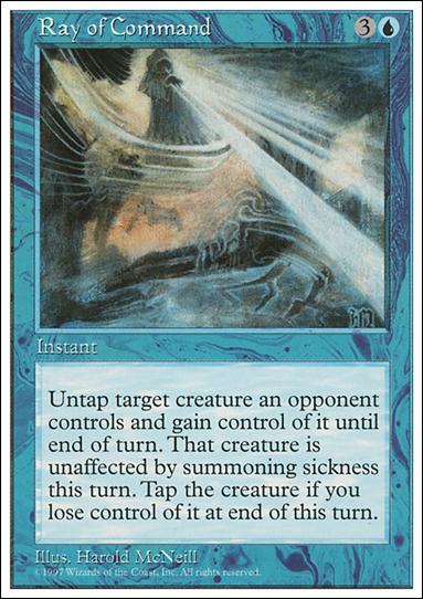 Magic the Gathering: 5th Edition (Base Set) card 114 Ray of Command