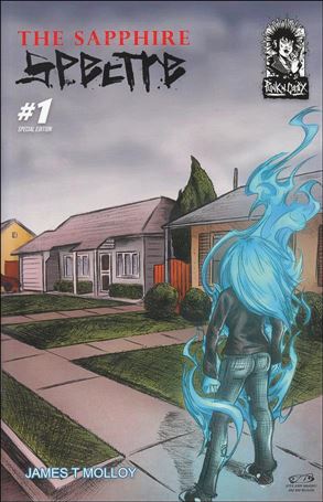 Sapphire Spectre issue 1-F James T Molloy Suffer Homage Special Edition Cover