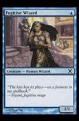 Magic the Gathering: 10th Edition (Base Set) card 86 Fugitive Wizard