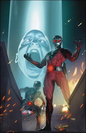 Mighty Morphin Power Rangers issue 115-E Taurin Clarke 1:25 Virgin Cover