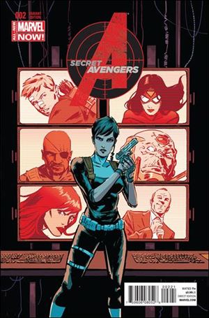 Secret Avengers (2014) issue 2-B Michael Walsh 1:50 Cover
