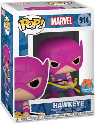 POP! Marvel figure 914 Hawkeye Previews Exclusive