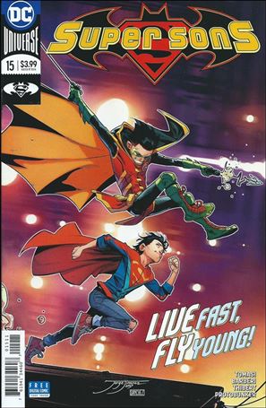 Super Sons issue 15 Jorge Jimenez Cover