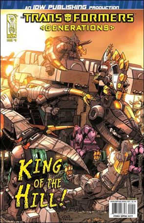Transformers: Generations issue 9 Nick Roche Standard Cover