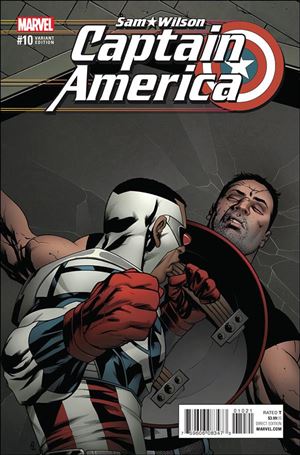 Captain America: Sam Wilson issue 10-B Chris Stevens Civil War Reenactment Cover