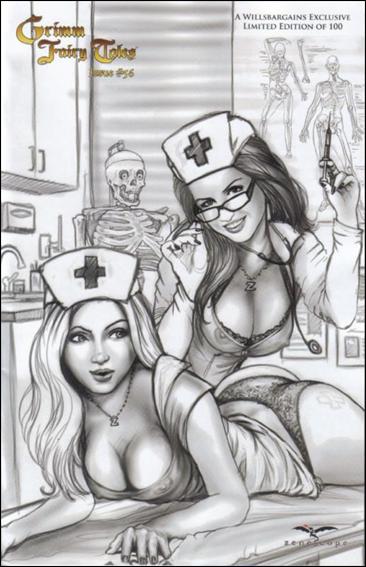 Grimm Fairy Tales (2005) issue 56-E Monte Moore willsbargains Sketch Cover 1/100