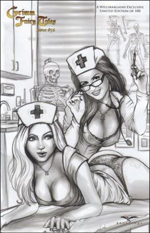 Grimm Fairy Tales (2005) issue 56-E Monte Moore willsbargains Sketch Cover 1/100