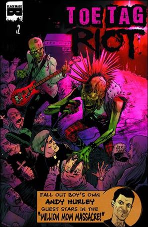 Toe Tag Riot issue 2 Christian Dibari Cover