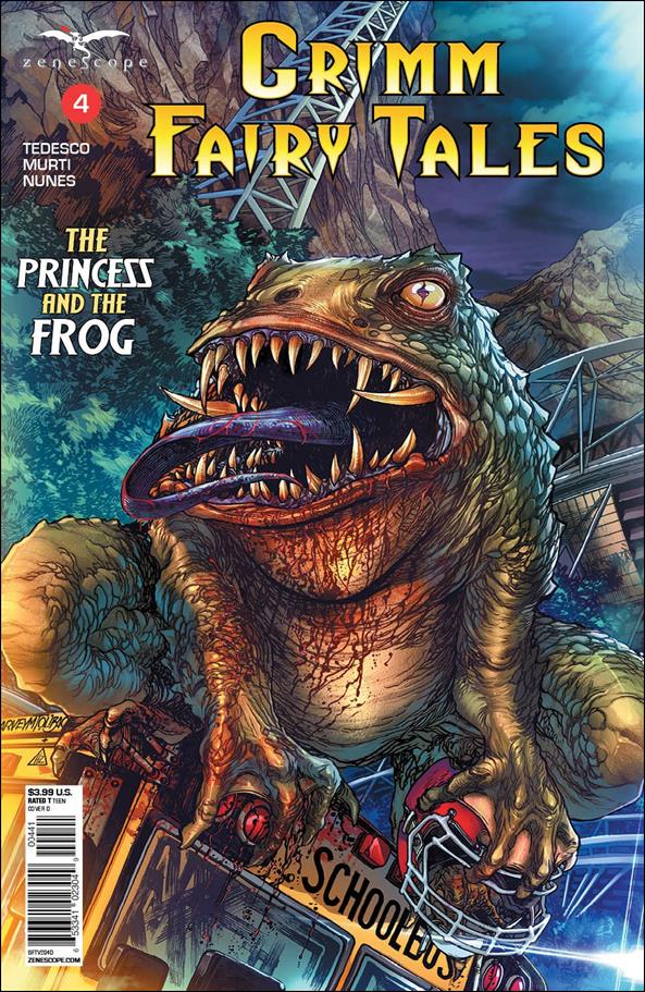 Grimm Fairy Tales (2016) issue 4-D Harvey Tolibao Cover
